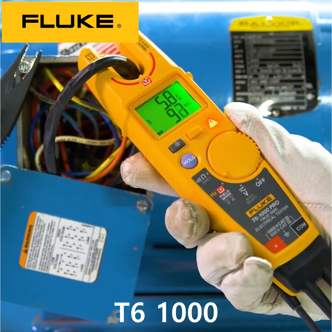FLUKE T6 1000 오픈형 클램프미터 (1000V,200A)