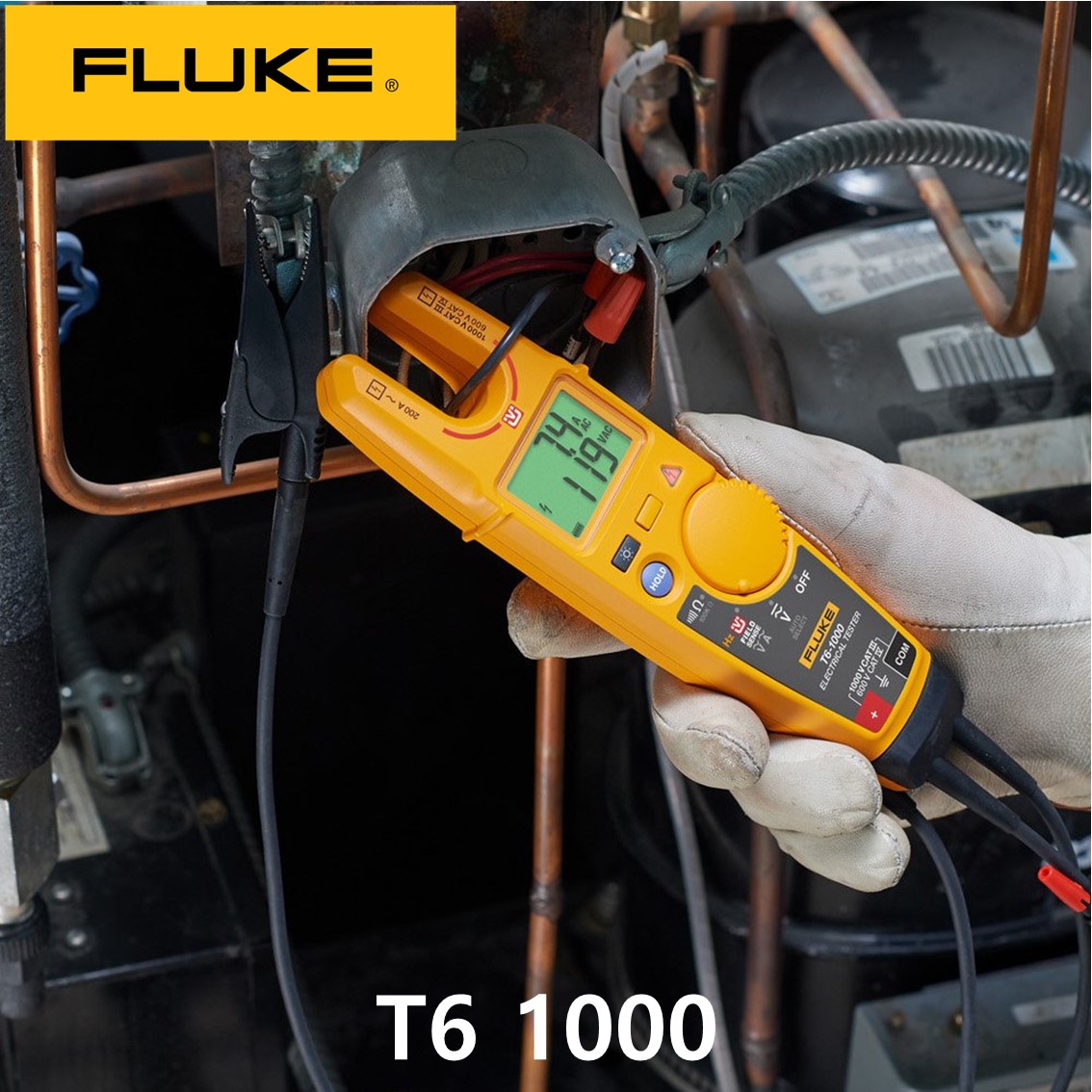 FLUKE T6 1000 오픈형 클램프미터 (1000V,200A)