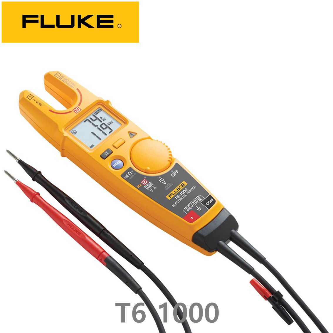 FLUKE T6 1000 오픈형 클램프미터 (1000V,200A)