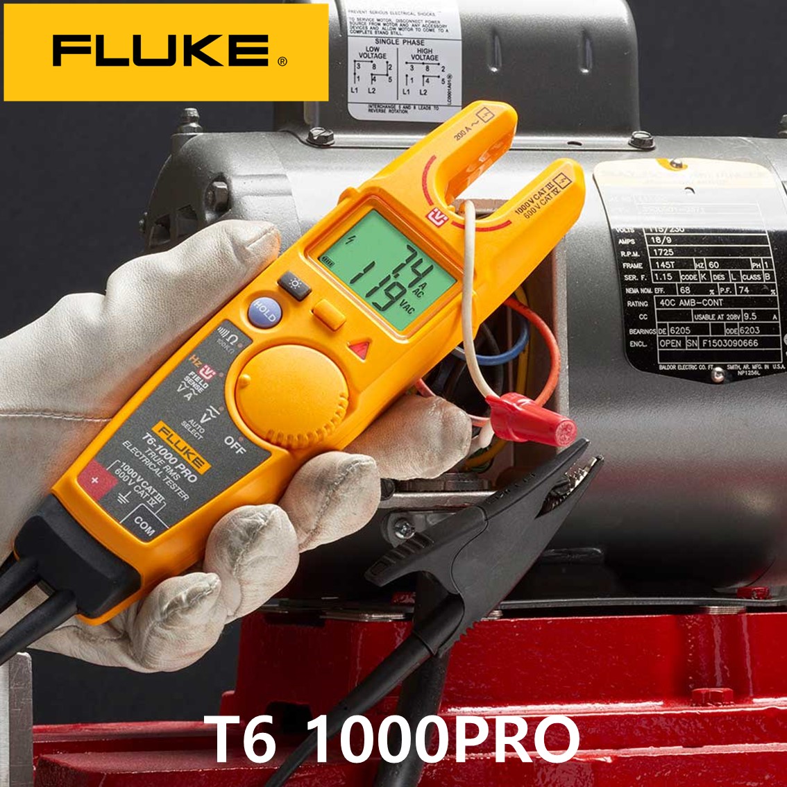FLUKE T6 1000PRO 정품 오픈형 클램프미터 (1000V,200A)