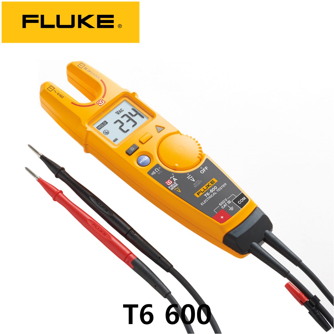 FLUKE T6 600 정품 오픈형 클램프미터 (600V,200A )