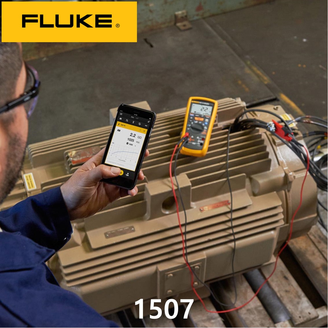 FLUKE 1507 정품 플루크 절연저항계 1507, 절연시험기, 절연저항테스터
