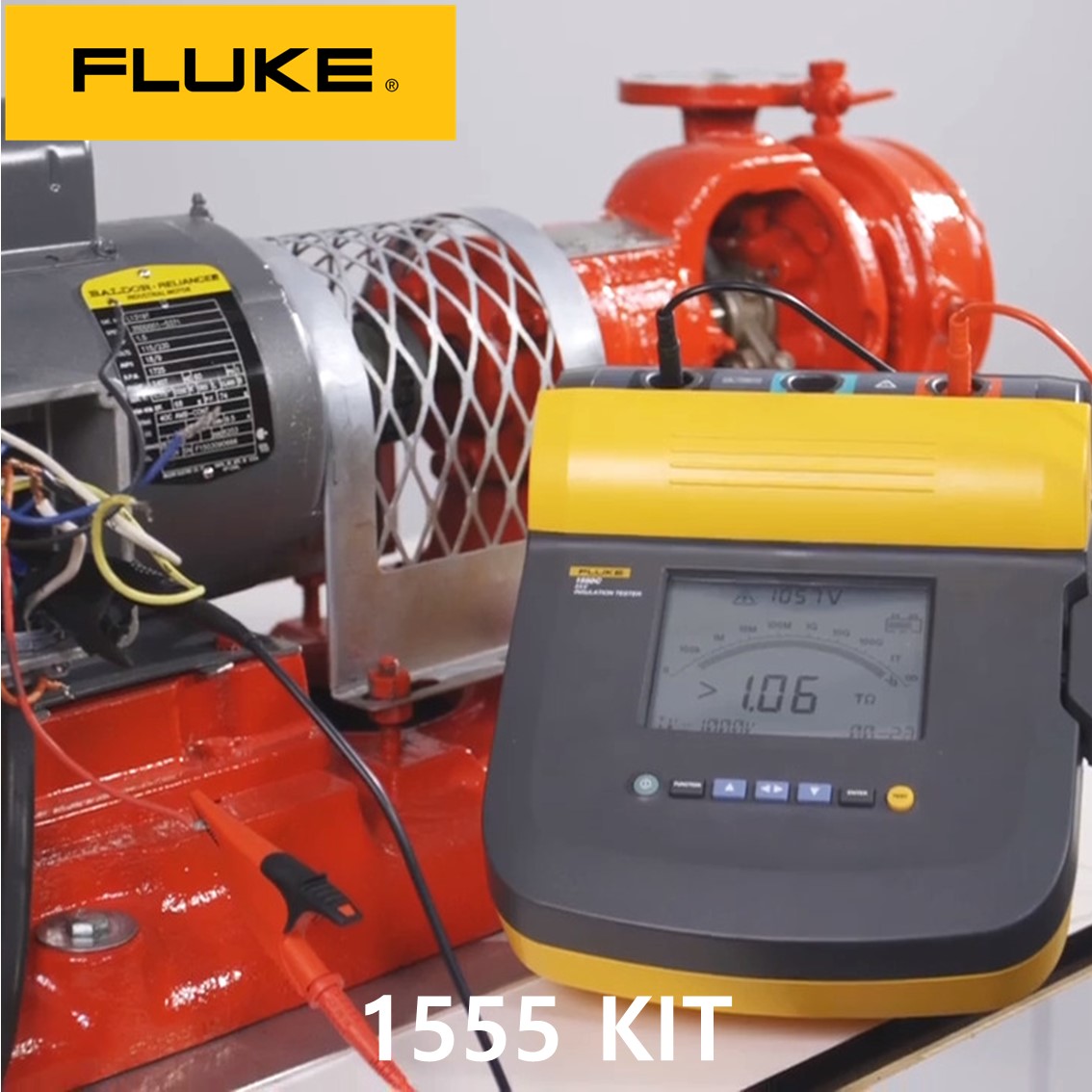FLUKE 1555 KIT 정품 정품 플루크 절연저항계 1555 KIT (10KV), 절연시험기, 절연저항계 키트