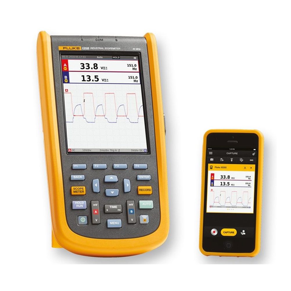 FLUKE 124B 정품 플루크 스코프미터 ,휴대용 오실로스코프 (40MHZ)