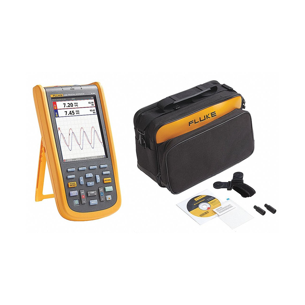 FLUKE 125B SET 정품 플루크 스코프미터 세트, 휴대용 오실로스코프(40MHZ)