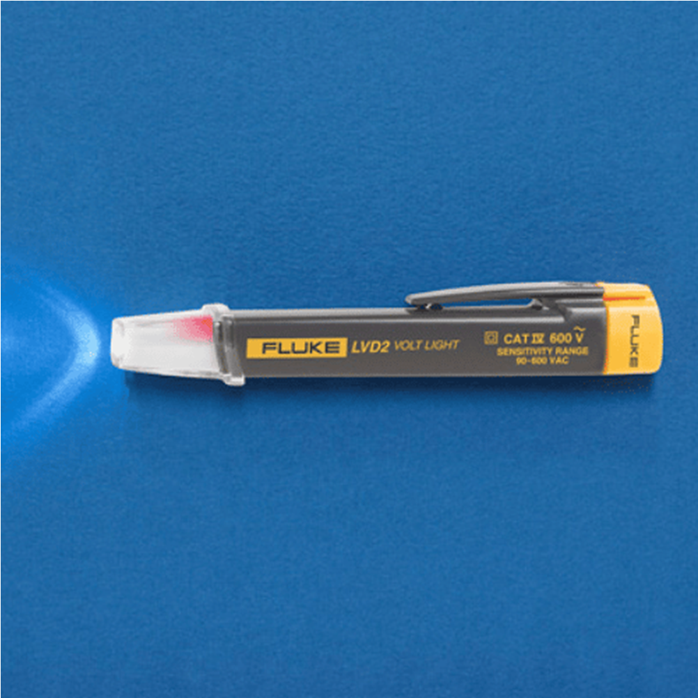 FLUKE LVD2 정품 플루크 검전기, 테스터기, 전압측정 (펜 타입, LED 조명)