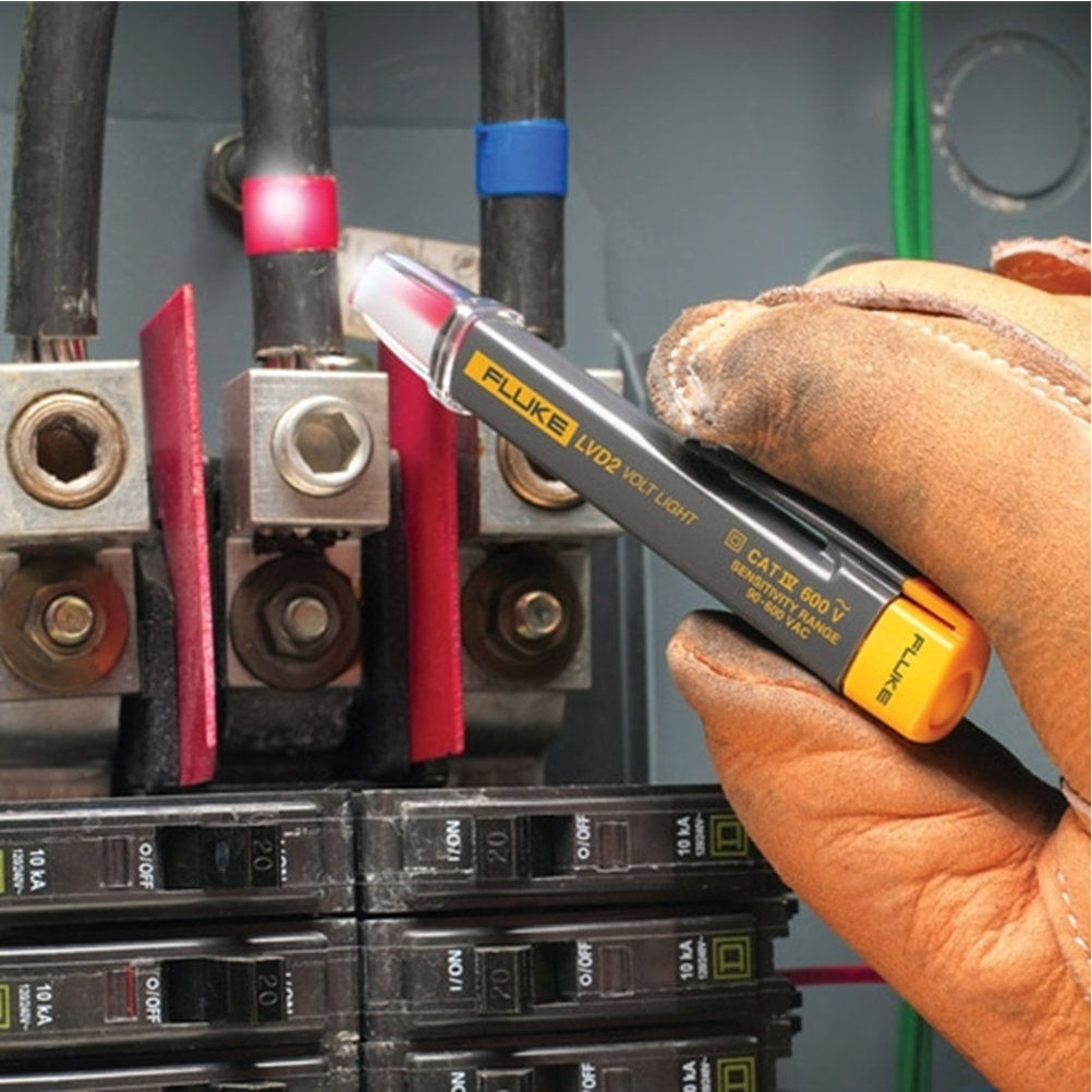 FLUKE LVD2 정품 플루크 검전기, 테스터기, 전압측정 (펜 타입, LED 조명)