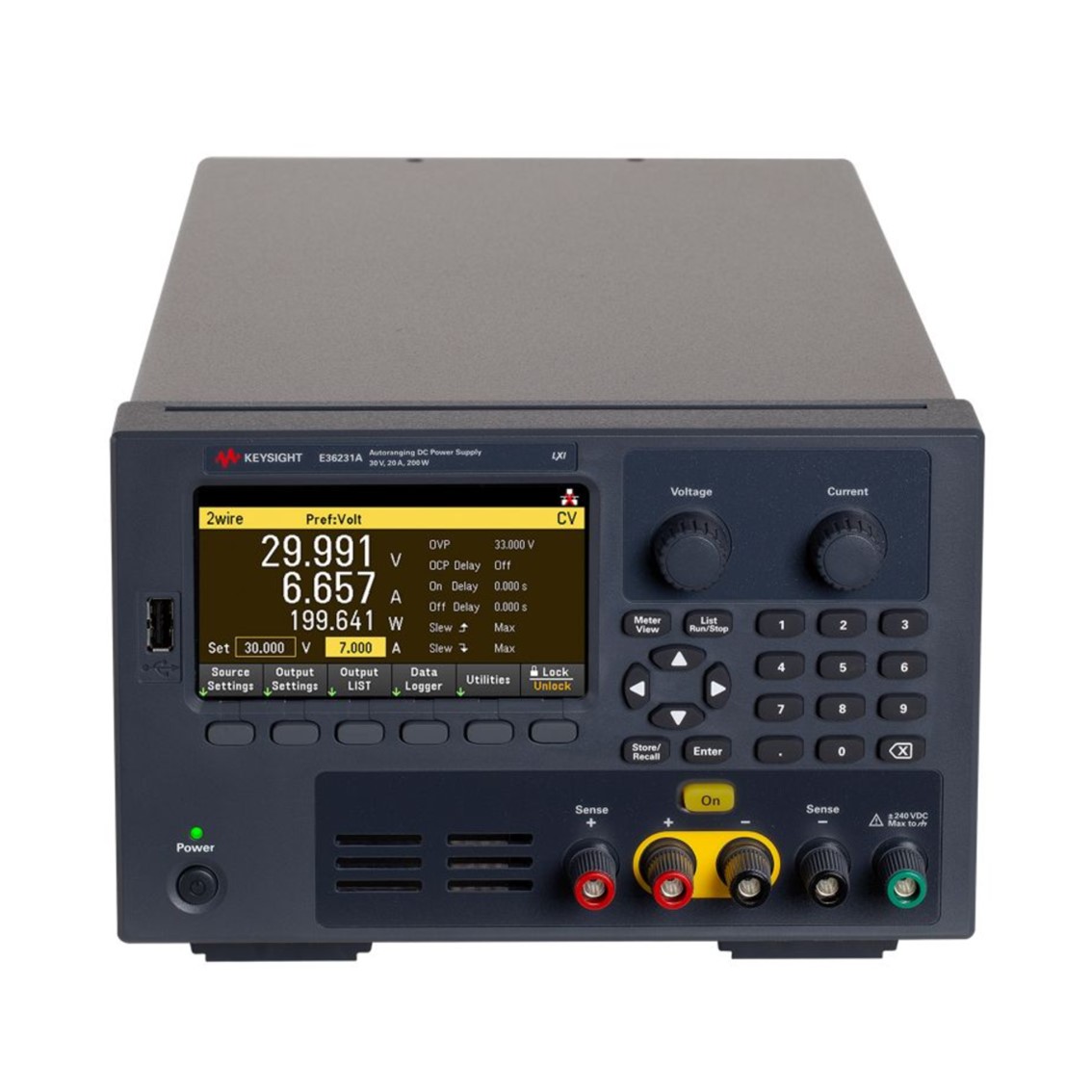 KEYSIGHT E36231A DC파워서플라이 1채널/30V/20A/200W DC전원공급기