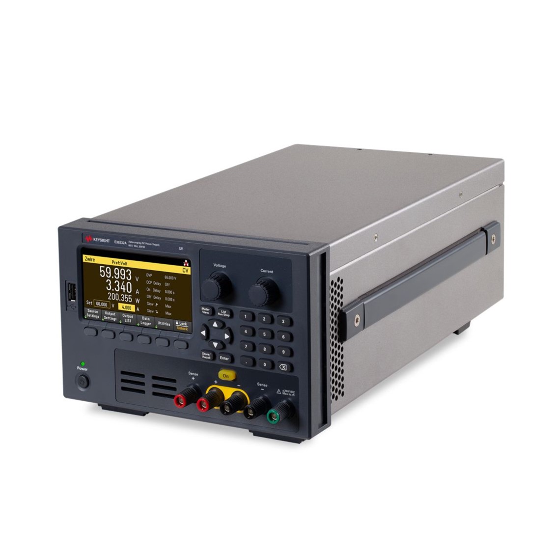 KEYSIGHT E36232A DC파워서플라이 1채널, 60V, 10A 200W DC전원공급기