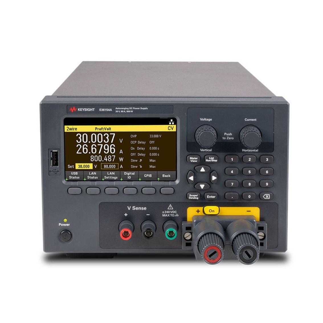 KEYSIGHT E36154A 1채널/30V/800W DC전원공급기