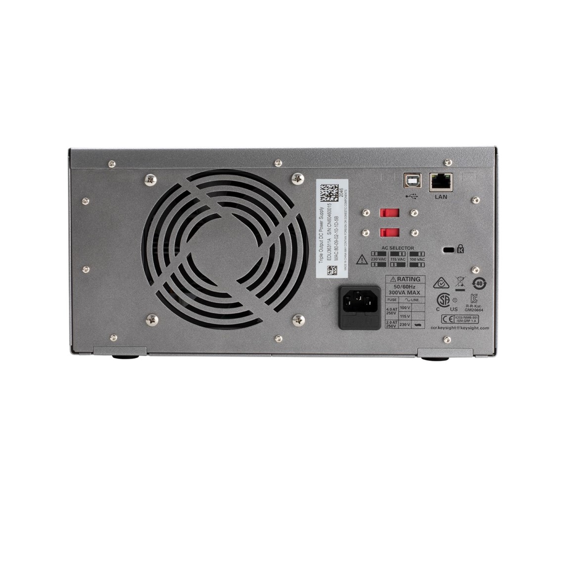 KEYSIGHT EDU36311A 3채널 DC파워서플라이 6V/5A(2), 30V/1A/90W DC전원공급기