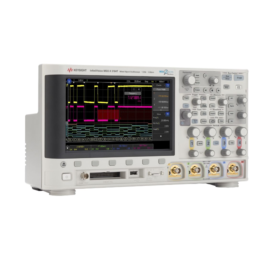 KEYSIGHT MSOX3012T 2채널/100MHz/디지털 16채널 오실로스코프
