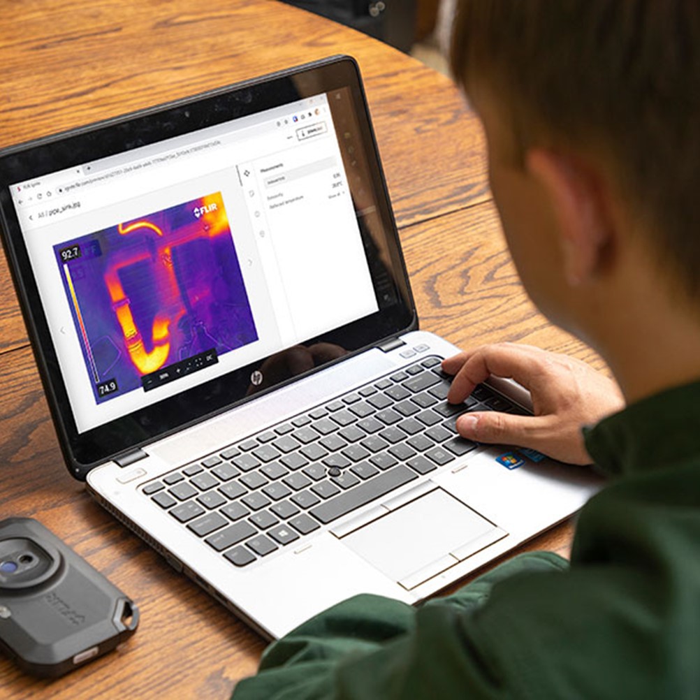 FLIR C3-X 플리어 소형 열화상카메라 (-20~300C),128×96