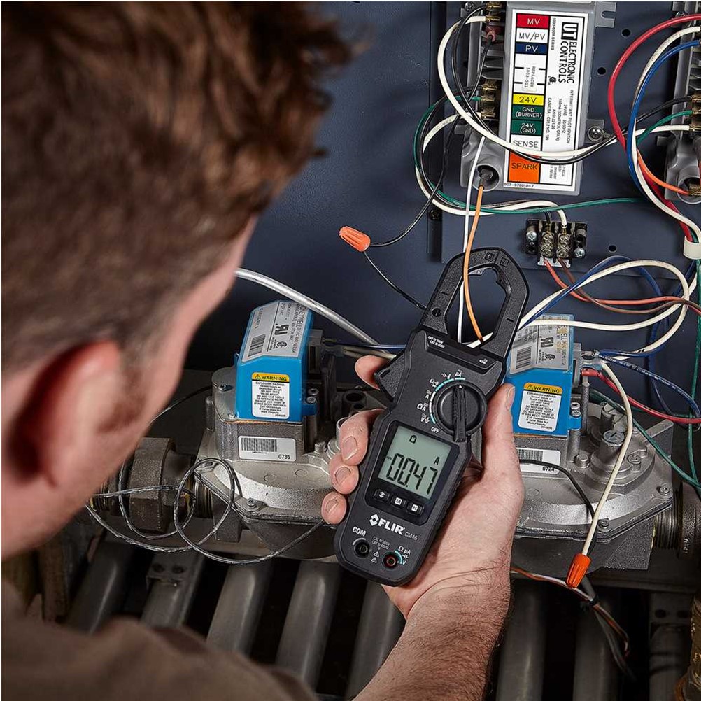 FLIR CM46 AC/DC 400A 디지털 클램프미터(TRUE-RMS)