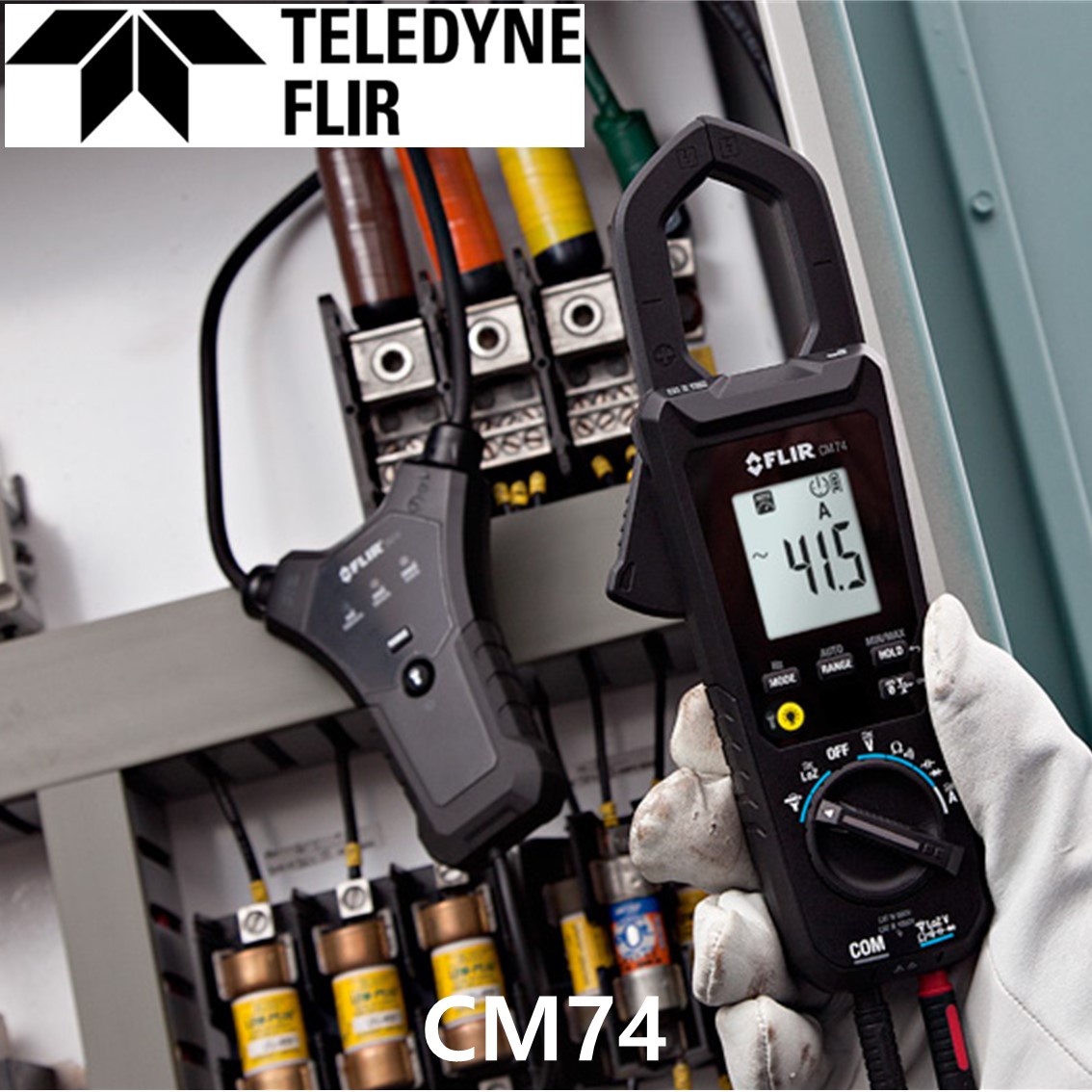FLIR CM74 플리어 디지털 클램프미터 AC/DC 600A