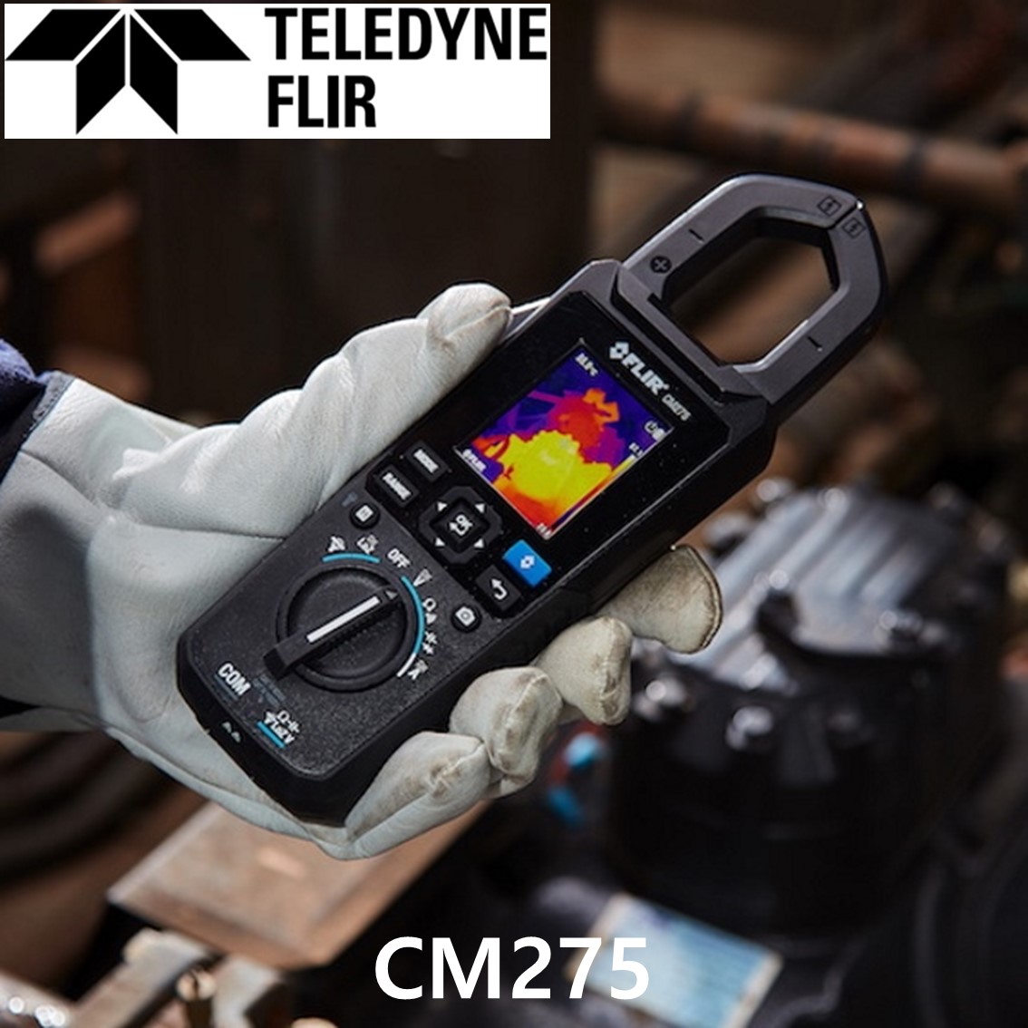 FLIR CM275 플리어 열화상 클램프미터 AC 600A [단종 대체 제품 : CM276]