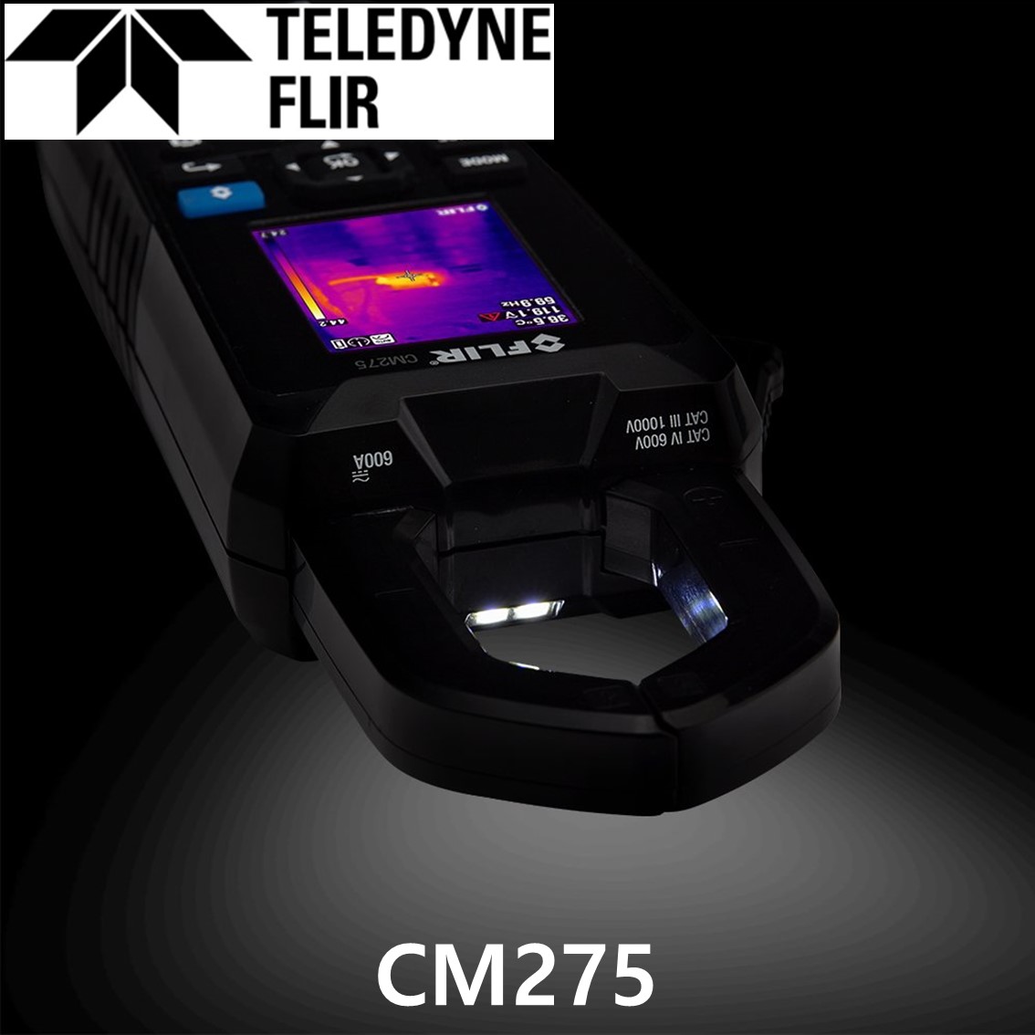 FLIR CM275 플리어 열화상 클램프미터 AC 600A [단종 대체 제품 : CM276]