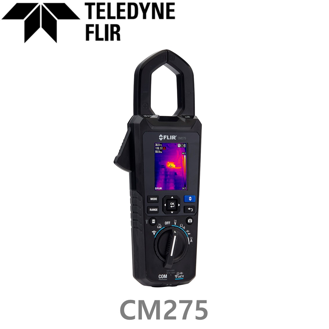 FLIR CM275 플리어 열화상 클램프미터 AC 600A [단종 대체 제품 : CM276]