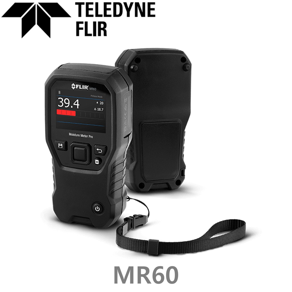 FLIR MR60 플리어 전문가용 목재수분측정기, 수분측정 (무핀,탐침)
