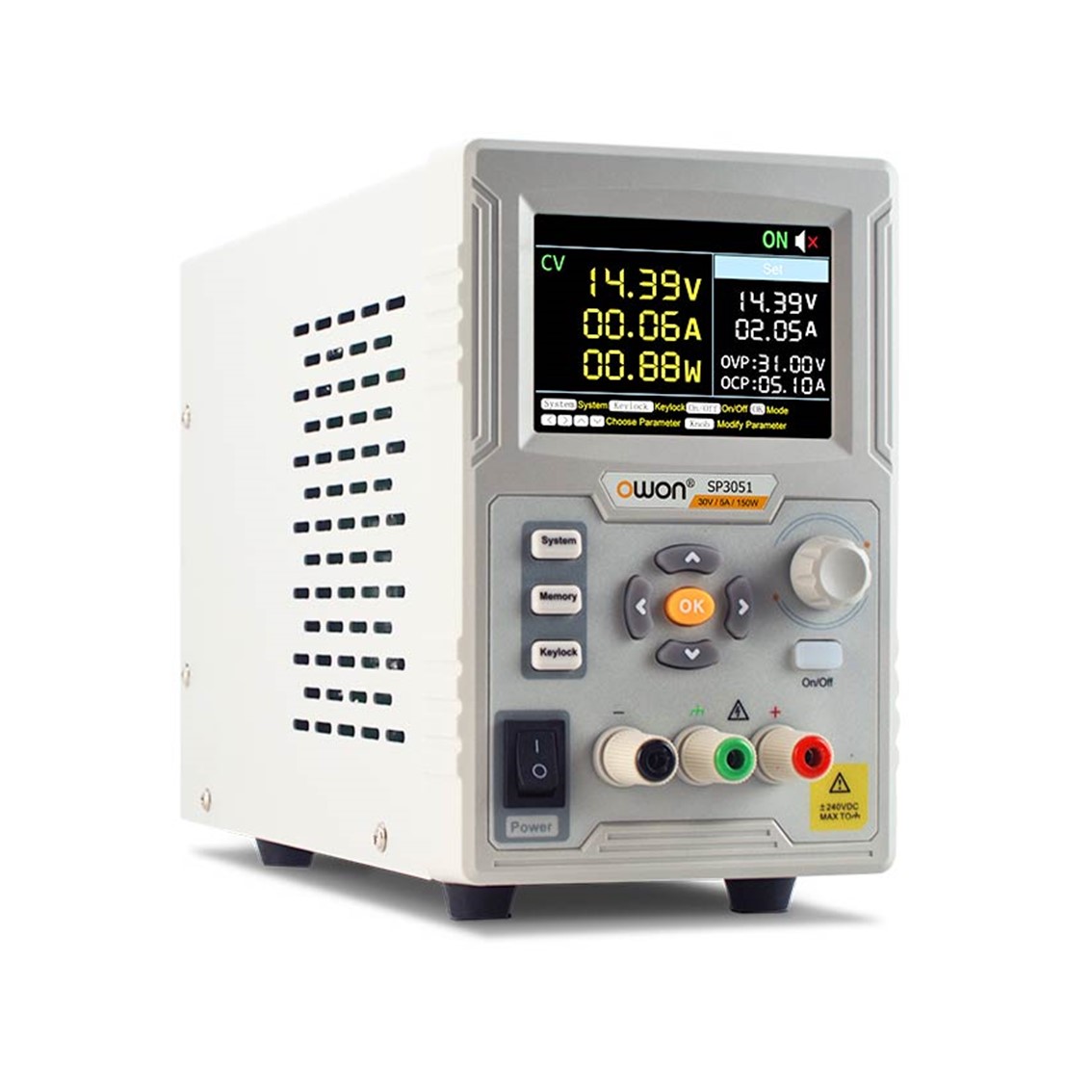 OWON SP6103 스위칭 DC파워서플라이 60V, 10A, 300W DC전원공급장치