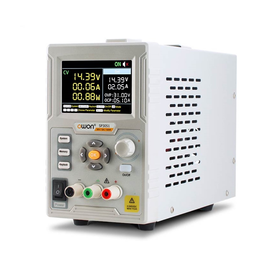 OWON SP6103 스위칭 DC파워서플라이 60V, 10A, 300W DC전원공급장치