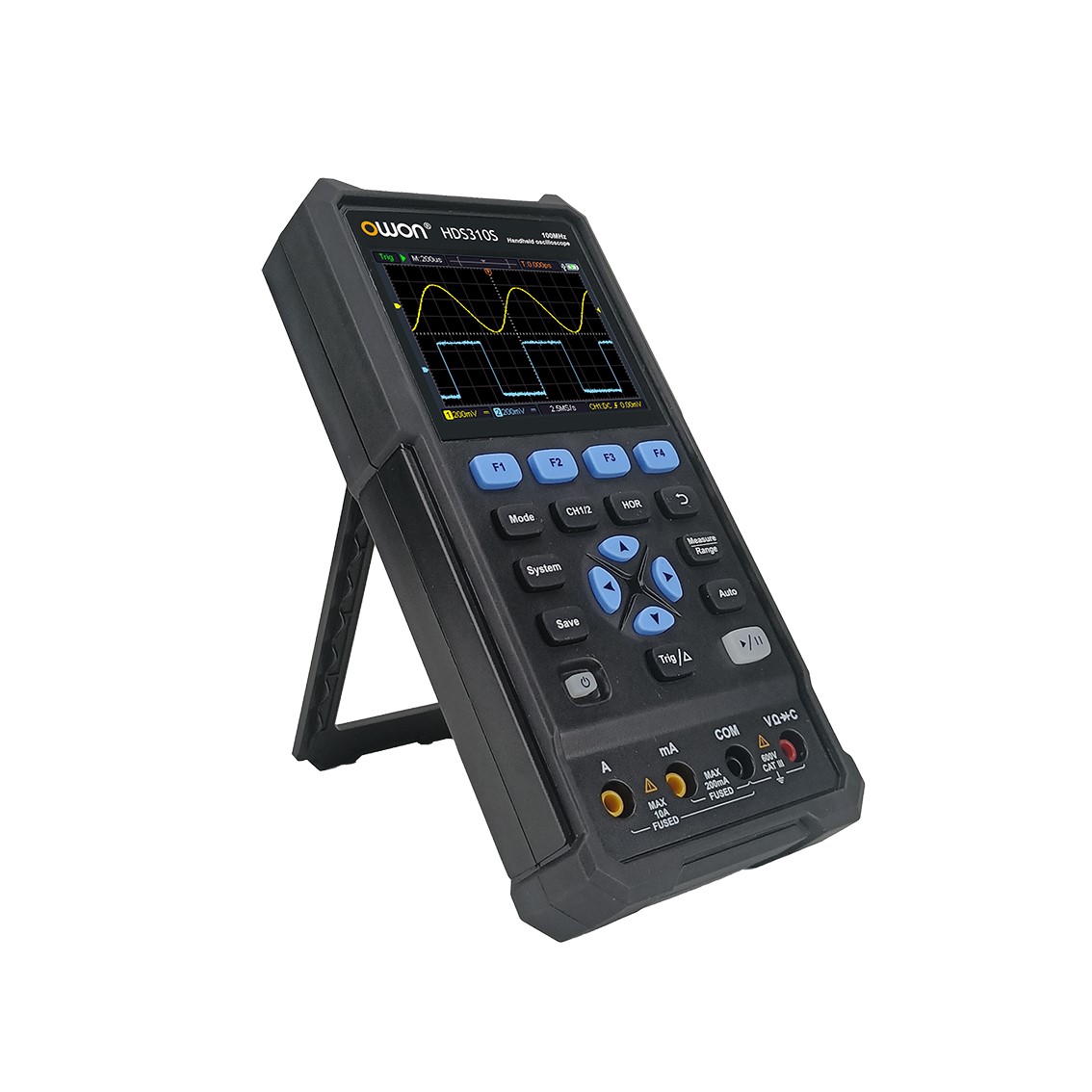 OWON HDS307S 2채널, 70MHz, 250MS/s 휴대용 디지탈 오실로스코프