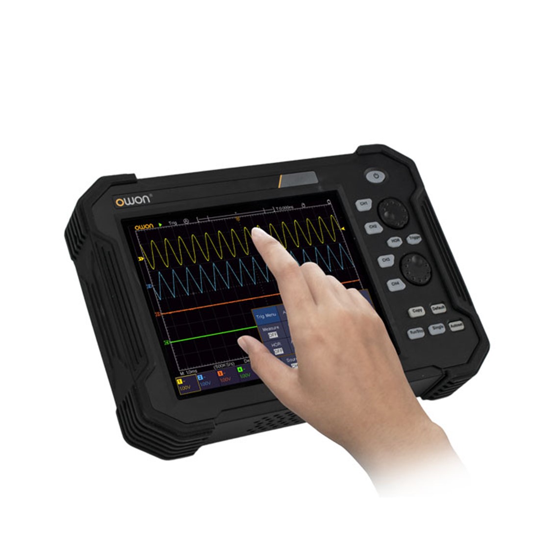 OWON TAO3102A 2채널, 100MHz, 1GS/s, 14Bit 태블릿 오실로스코프