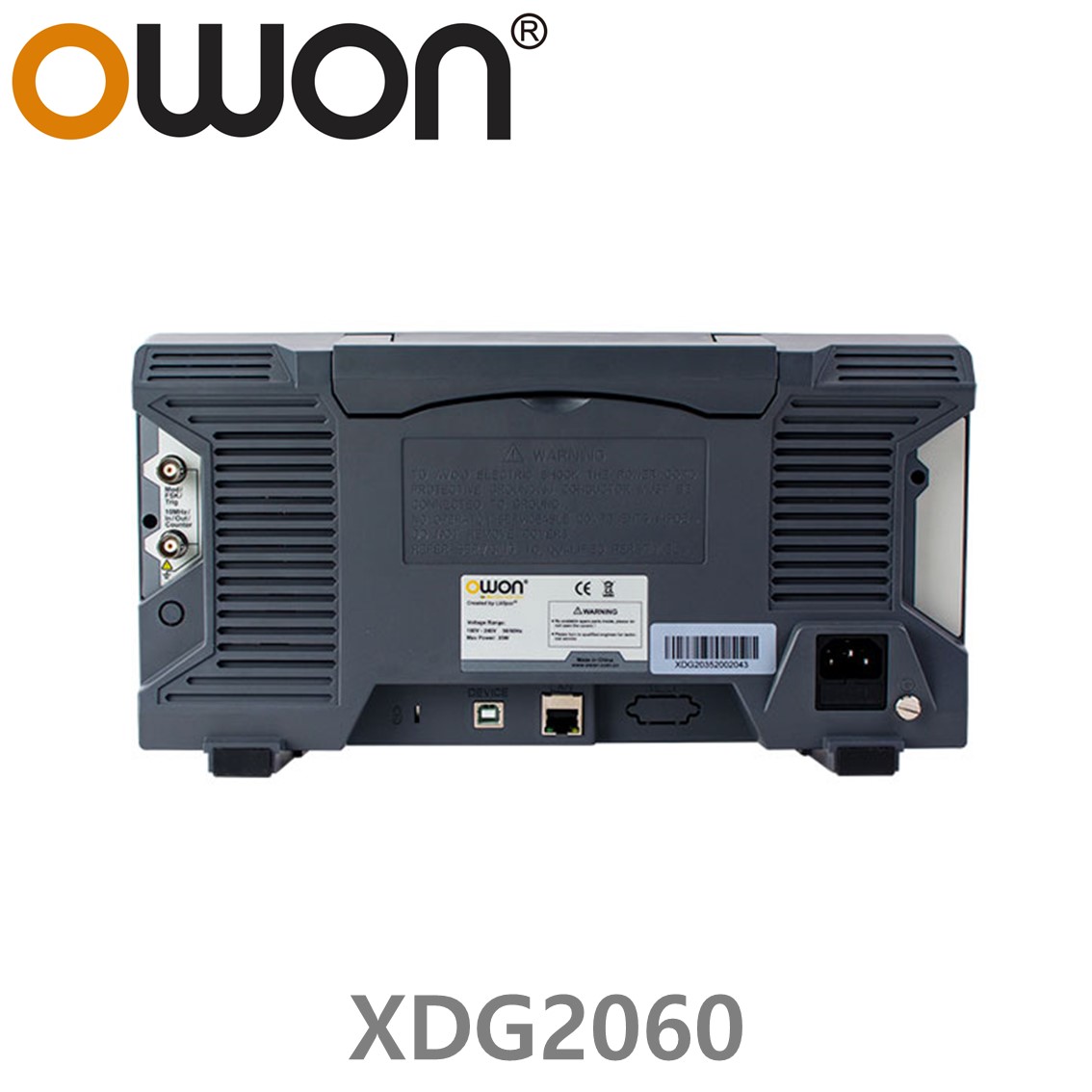 OWON XDG2060 임의 파형발생기 2채널, 60MHz, 500MS/s, 10M Memory