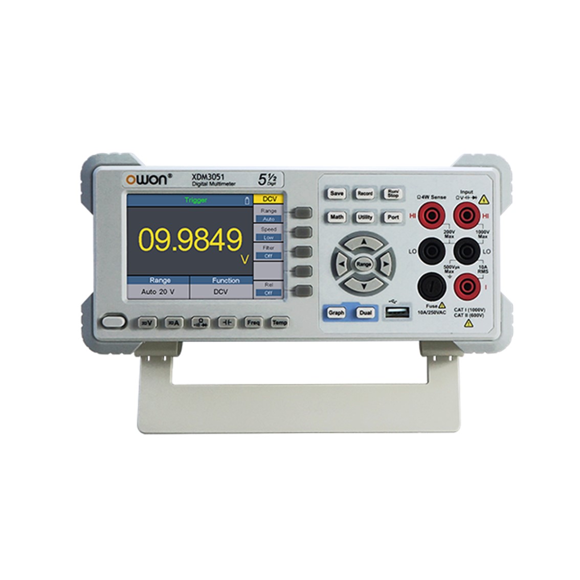 OWON XDM3051 4 1/2 벤치타입-Type 디지탈 멀미미터, 150 rdgs/s, USB, RS232C, LAN (WiFi option)