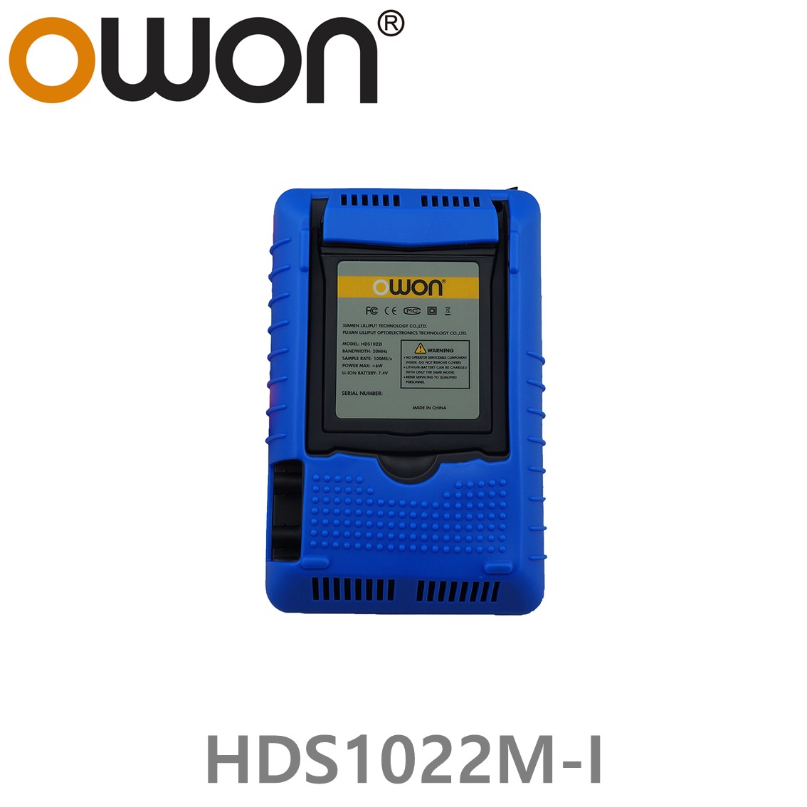 OWON HDS1022M-I 오실로스코프, 휴대용 DSO, 20MHz, 2채널, 100MS/s