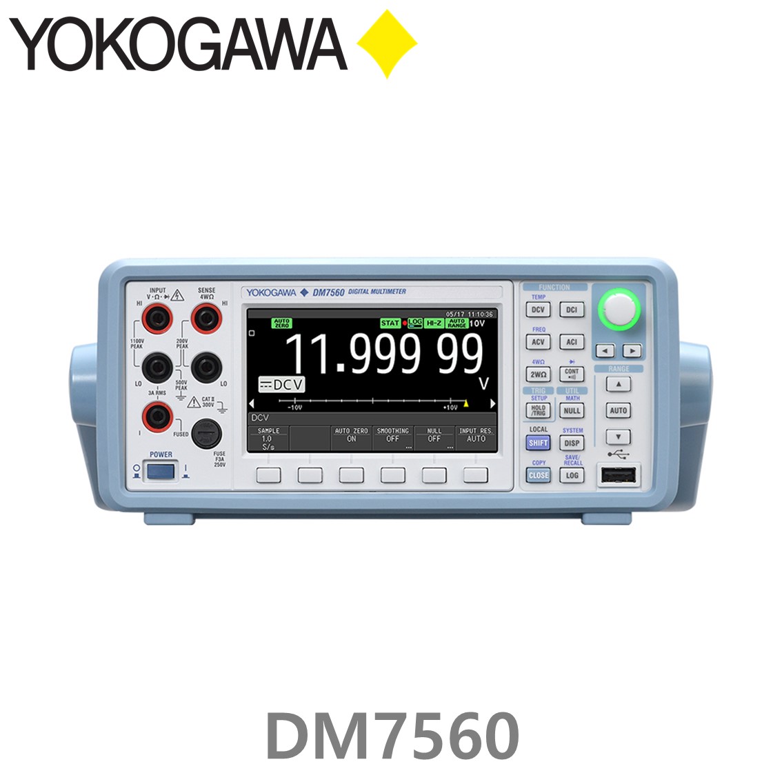 YOKOGAWA DM7560 벤치타입 멀티미터 데이타로깅(최대 30k S/s)100k