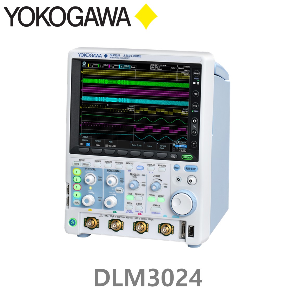 YOKOGAWA DLM3024 오실로스코프 4Ch/200MHz
