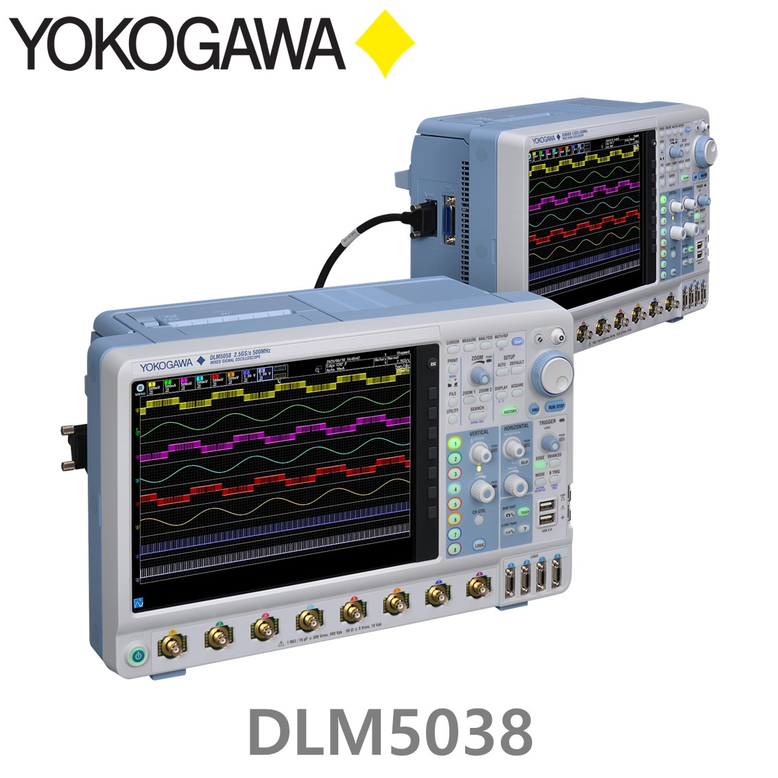YOKOGAWA DLM5038 오실로스코프 8Ch/350MHz
