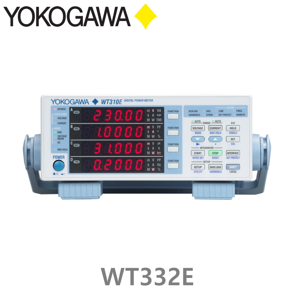 YOKOGAWA WT332E 2채널 파워미터,전력분석기