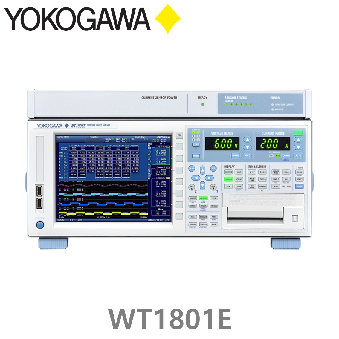 YOKOGAWA WT1801E 1채널 파워미터,전력분석기 50A or 5A