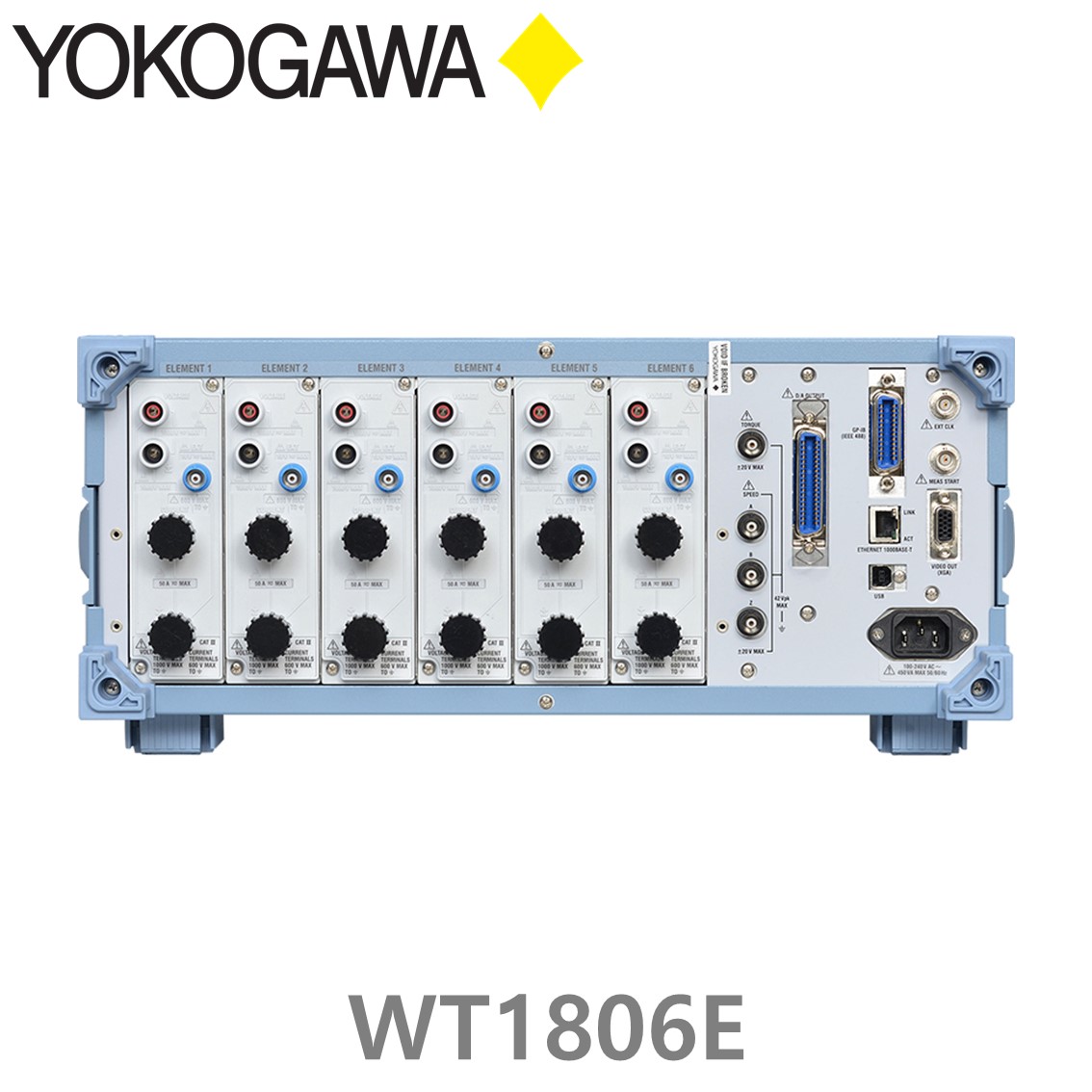 YOKOGAWA WT1806E 6채널 파워미터,전력분석기 50A or 5A