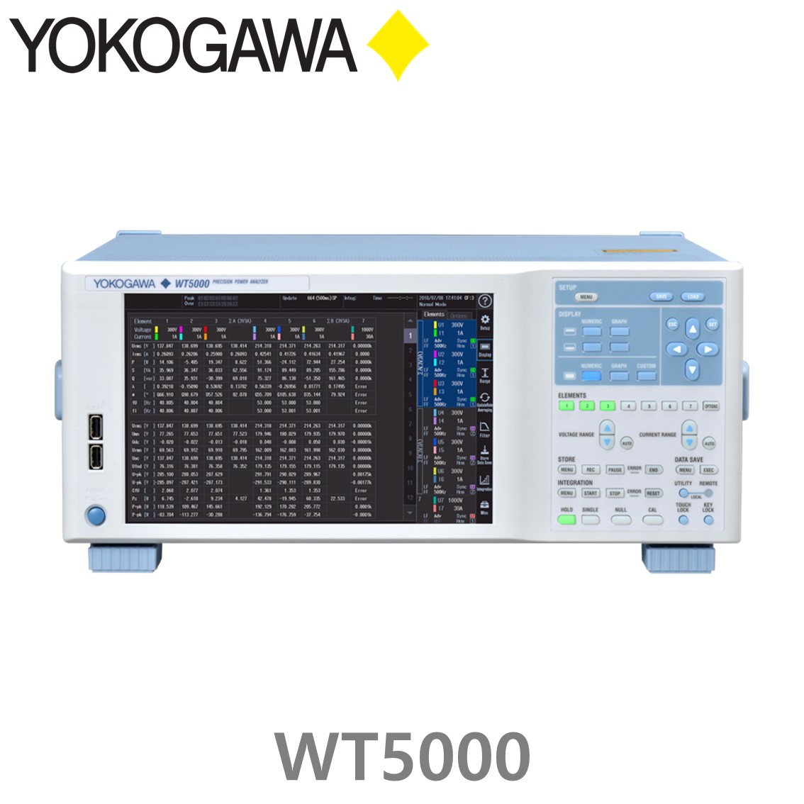 YOKOGAWA WT5000 파워미터,전력분석기 WT5000-HE-F