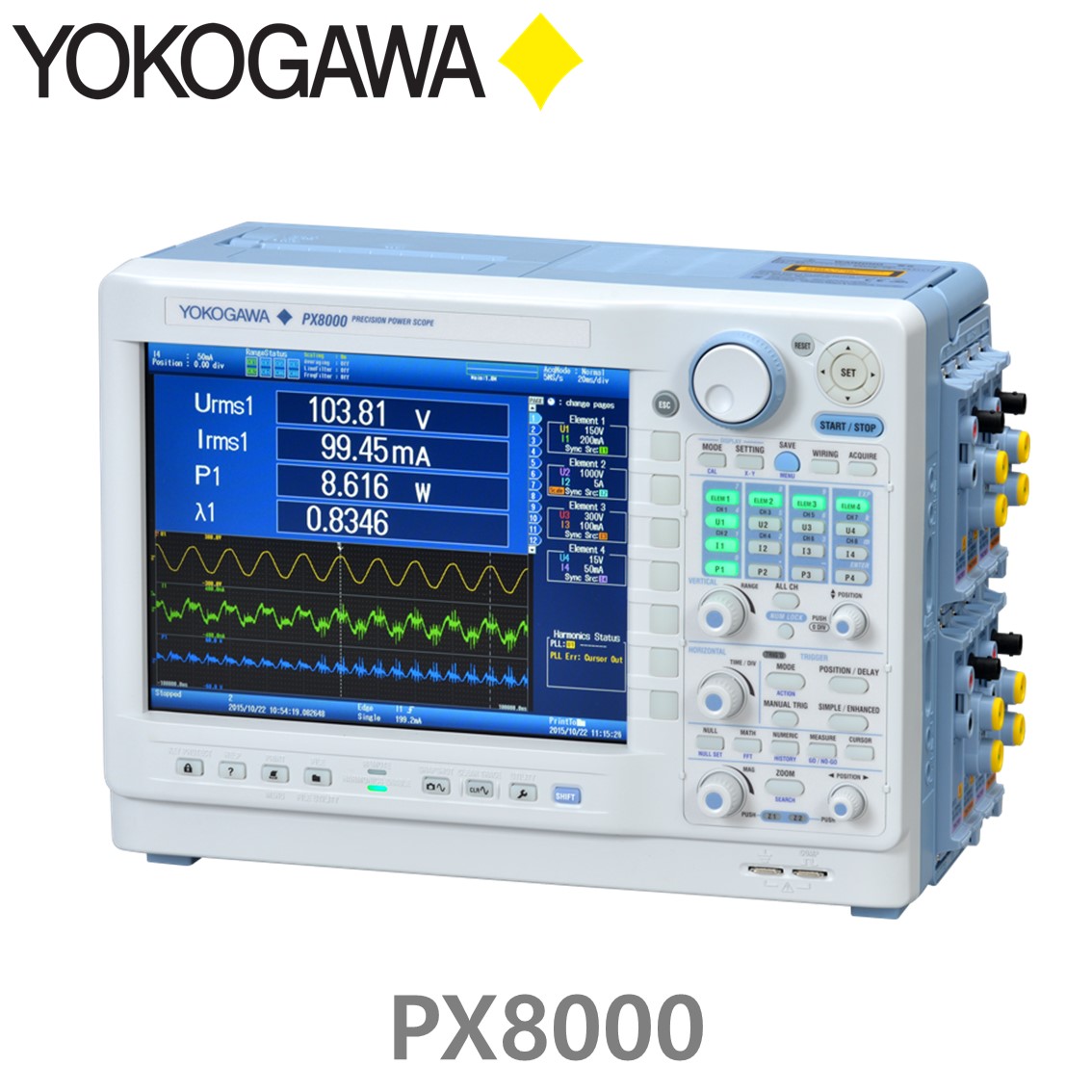 YOKOGAWA PX8000 정밀 파워스코프,전력분석계