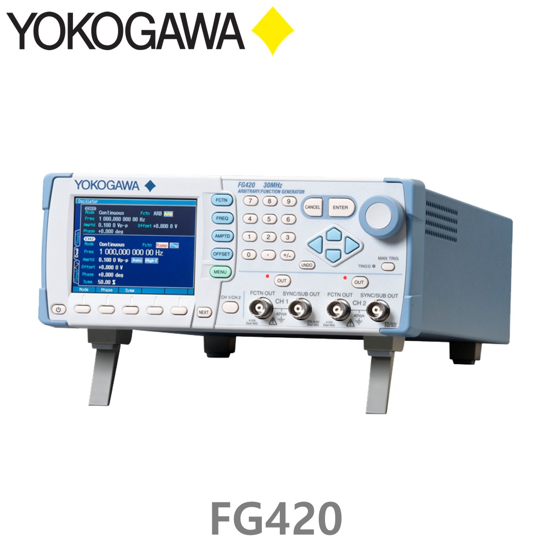 YOKOGAWA FG420 30MHz/2CH, 요꼬가와 임의파형발생기, 함수발생기