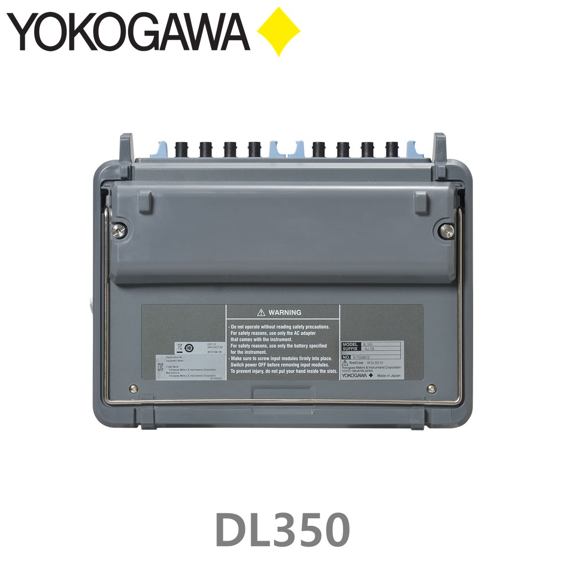 YOKOGAWA DL350 휴대용 스코프코더, 데이터로거