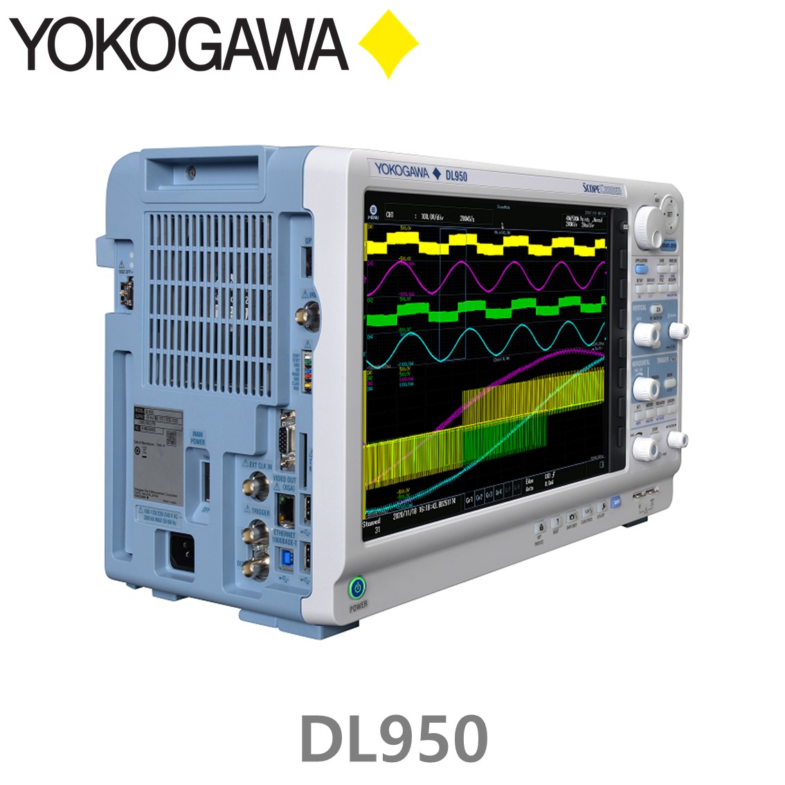 YOKOGAWA DL950 ScopeCorder, 스코프코더, 데이터로거 200MS/s, 20MS/s, 10Gbps