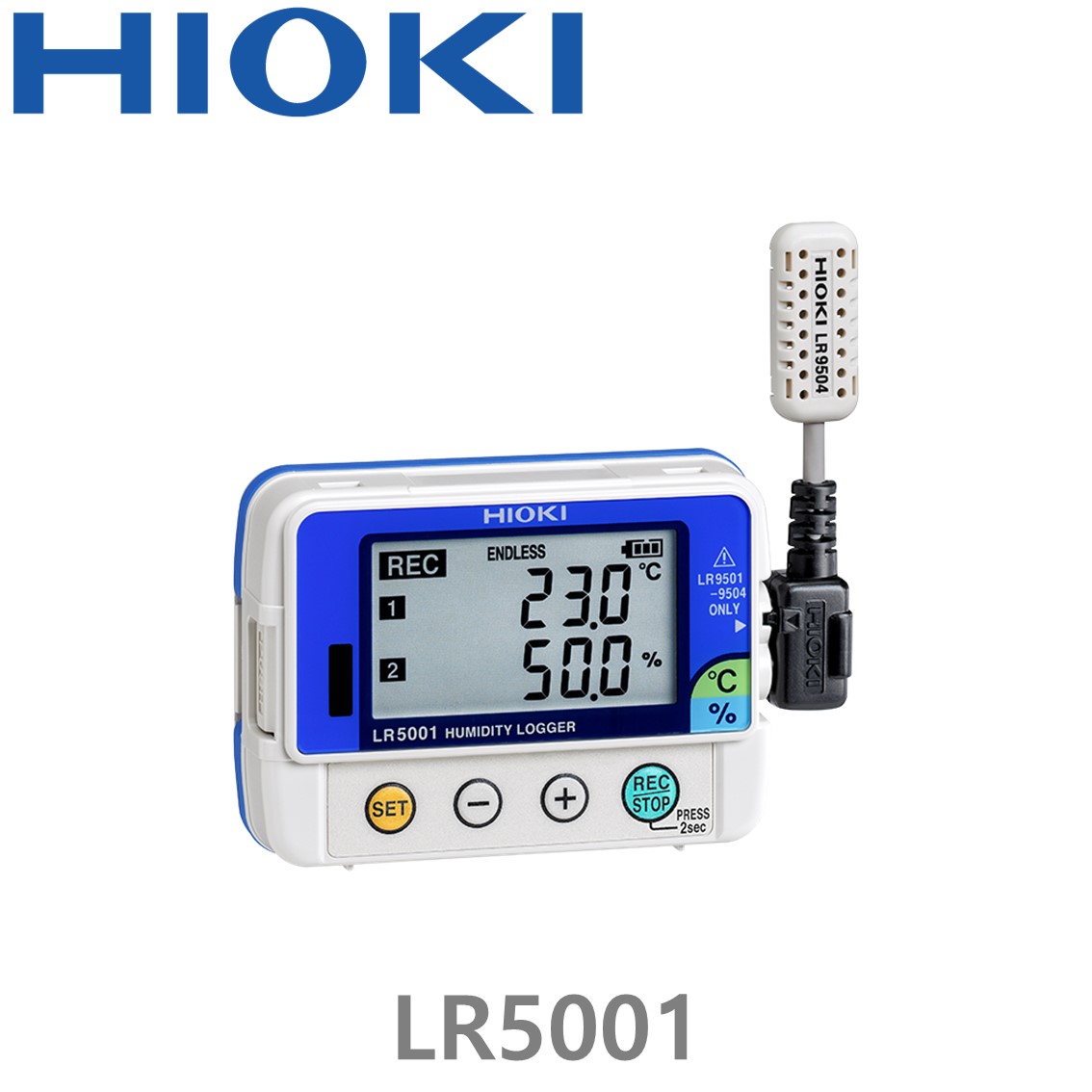 HIOKI LR5001 온습도로거, HUMIDITY LOGGER