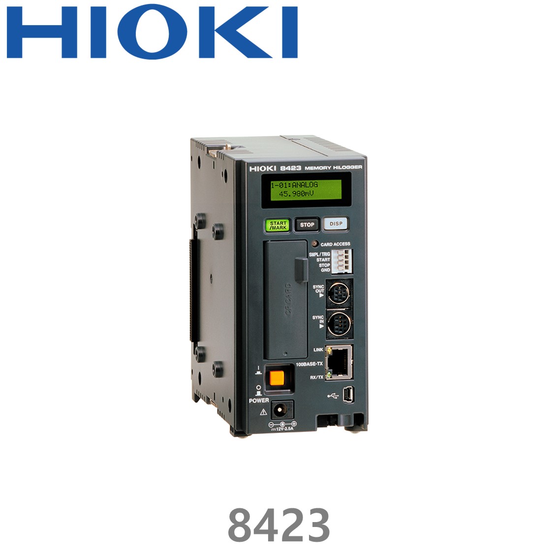 HIOKI 8423 메모리하이로거, PC 기반 15ch~600ch 데이터 수집기