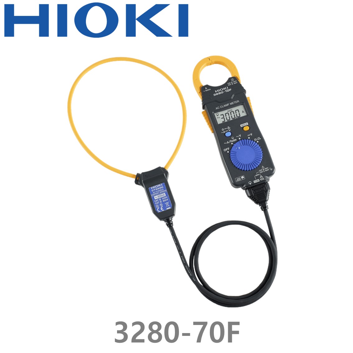 HIOKI 3280-70F 1000A, AC 클램프 미터, 3280-10F+CT6280 세트