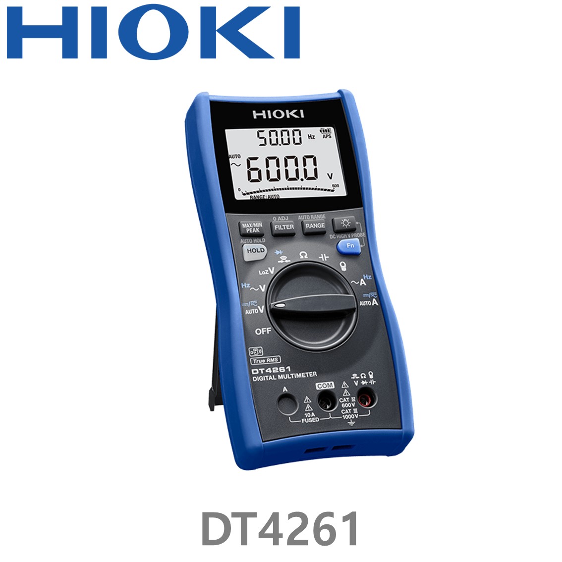 HIOKI DT4261 6000 Count, 디지털 멀티미터, 전압전용