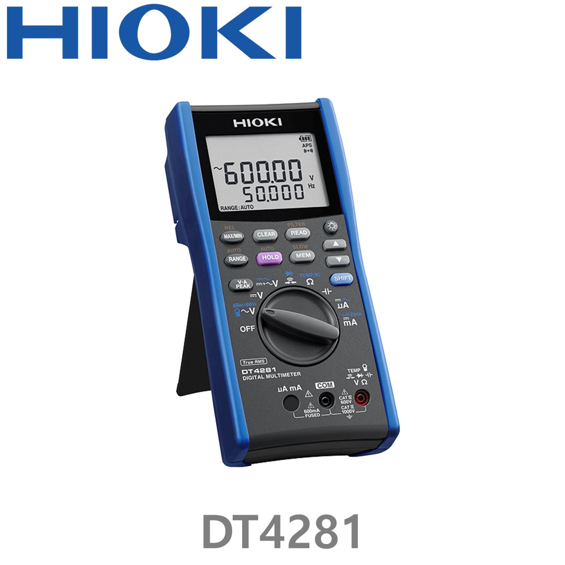HIOKI DT4281 60000 count, 고급형 디지털멀티미터
