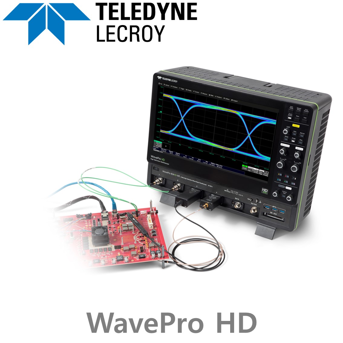LECROY WavePro HD 디지탈오실로스코프 4CH, 2.5GHz - 8GHz 대역폭,12-bit분해능