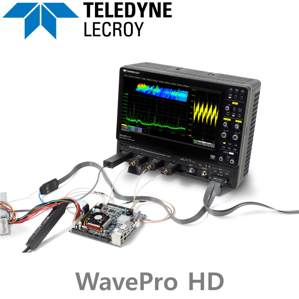 LECROY WavePro HD 디지탈오실로스코프 4CH, 2.5GHz - 8GHz 대역폭,12-bit분해능