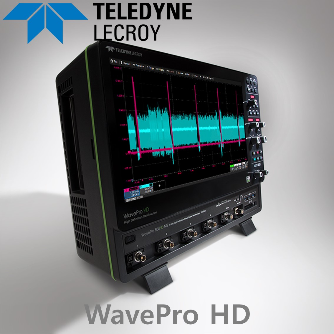LECROY WavePro HD 디지탈오실로스코프 4CH, 2.5GHz - 8GHz 대역폭,12-bit분해능