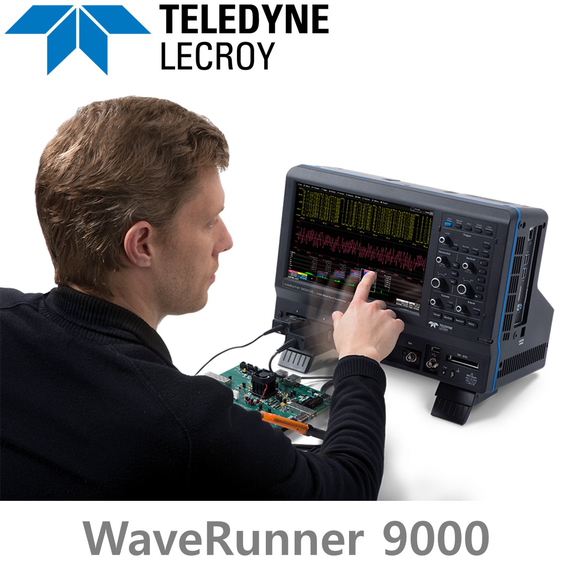LECROY WaveRunner 9000 오실로스코프, 4CH, 500MHz-4GHz 대역폭, 8Bit 분해능